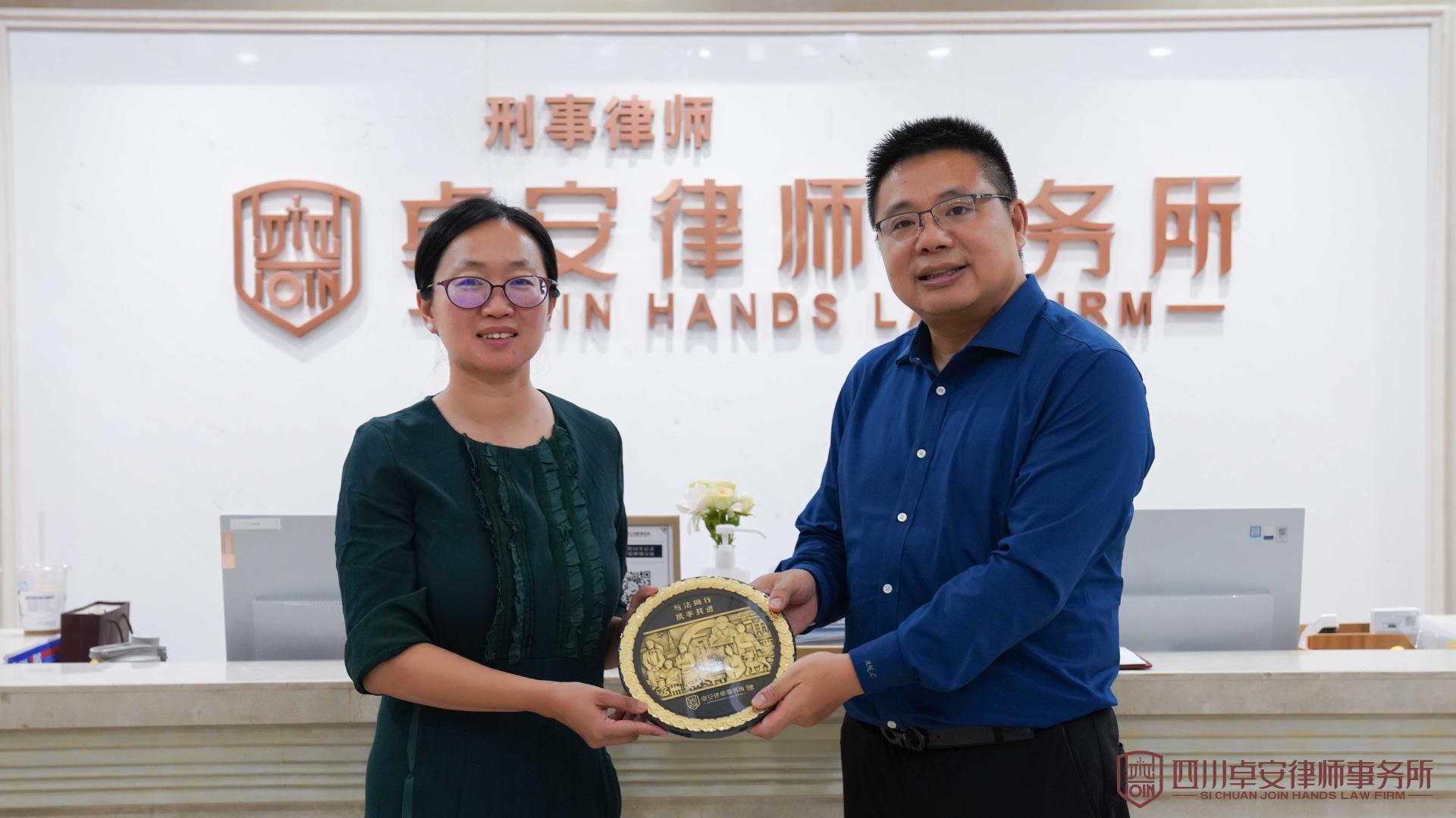 【访企拓岗系列】我院汪蕾副院长、胡建...